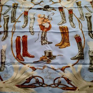 Hermes Scarf A Propos De Bottes
